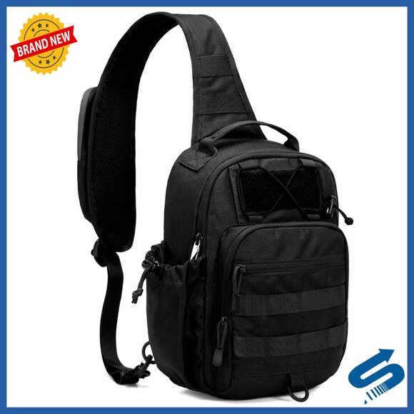 Anti-Theft Tactical Sling Bag RFID Military Crossbody Bag with Phone Pack